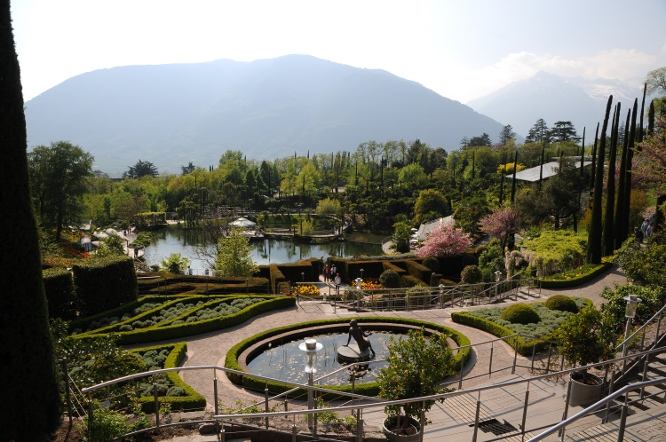 Giardini di sissi schloss Trauttmansdorff merano