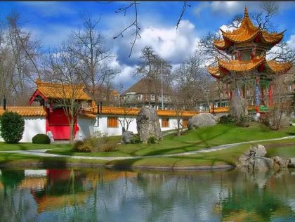 giardino cinese un paesaggio in miniatura